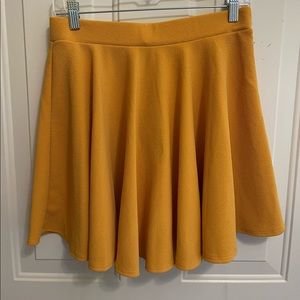 NWT Mustard Yellow Skirt